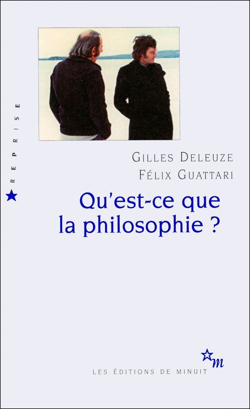 ebook cover of Qu'est-ce que la philosophie ?, by Gilles Deleuze, Félix Guattari