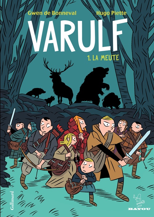 Couverture ebook de Varulf (Tome 1) - La Meute, de Gwen de Bonneval, Hugo Piette