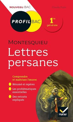 Couverture ebook de Profil - Montesquieu, Lettres persanes, de Claude Puzin