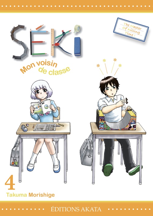 ebook cover of Séki, mon voisin de classe - Tome 4, by Takuma Morishige