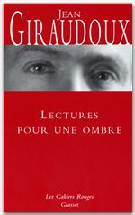 ebook cover of Lectures pour une ombre, by Jean Giraudoux