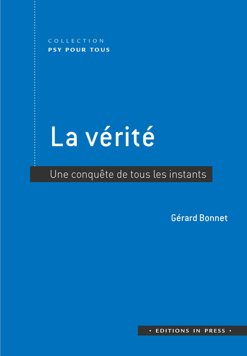 ebook cover of La vérité, by Gérard Bonnet
