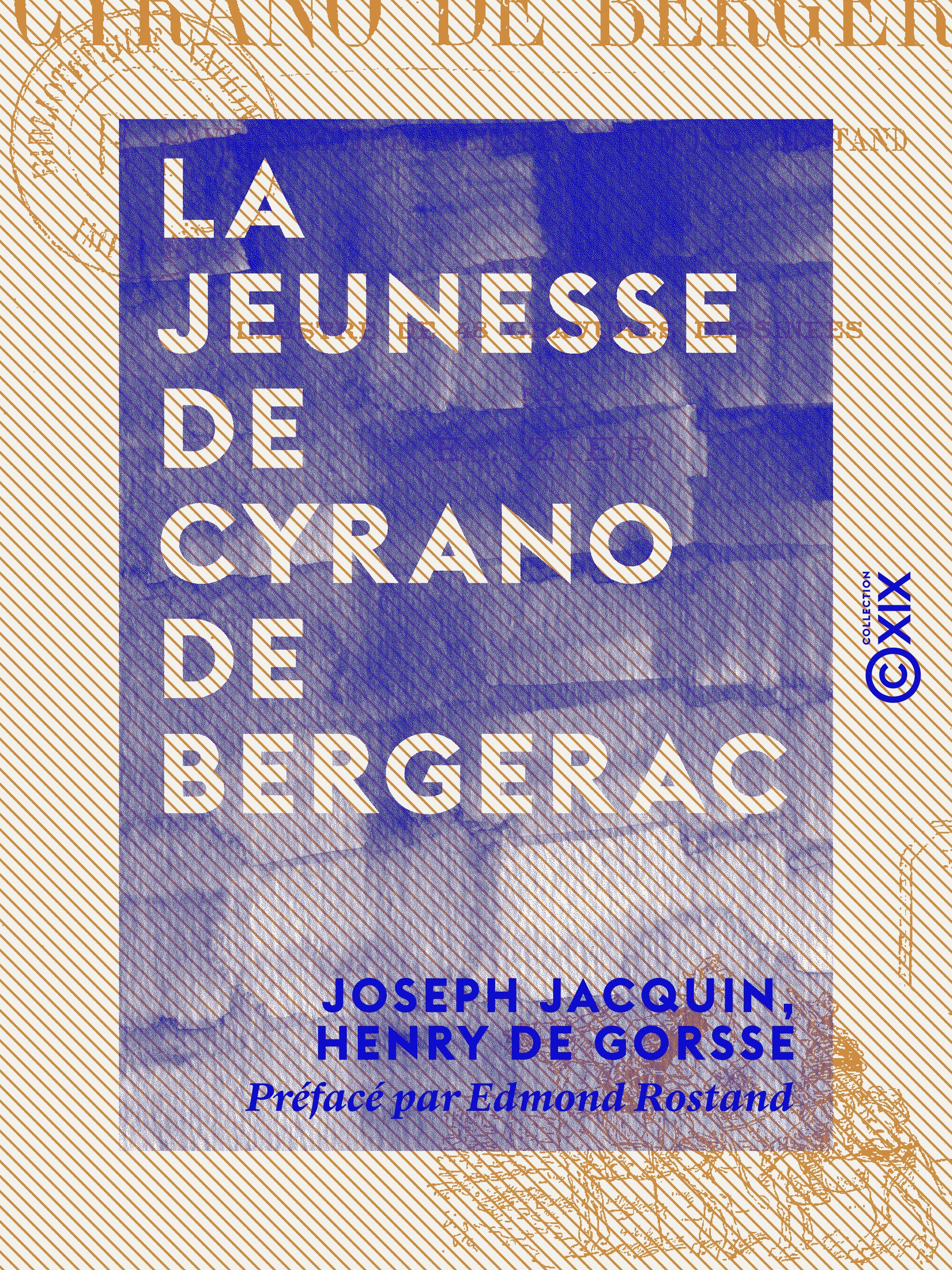ebook cover of La Jeunesse de Cyrano de Bergerac, by Henry De Gorsse, Joseph Jacquin