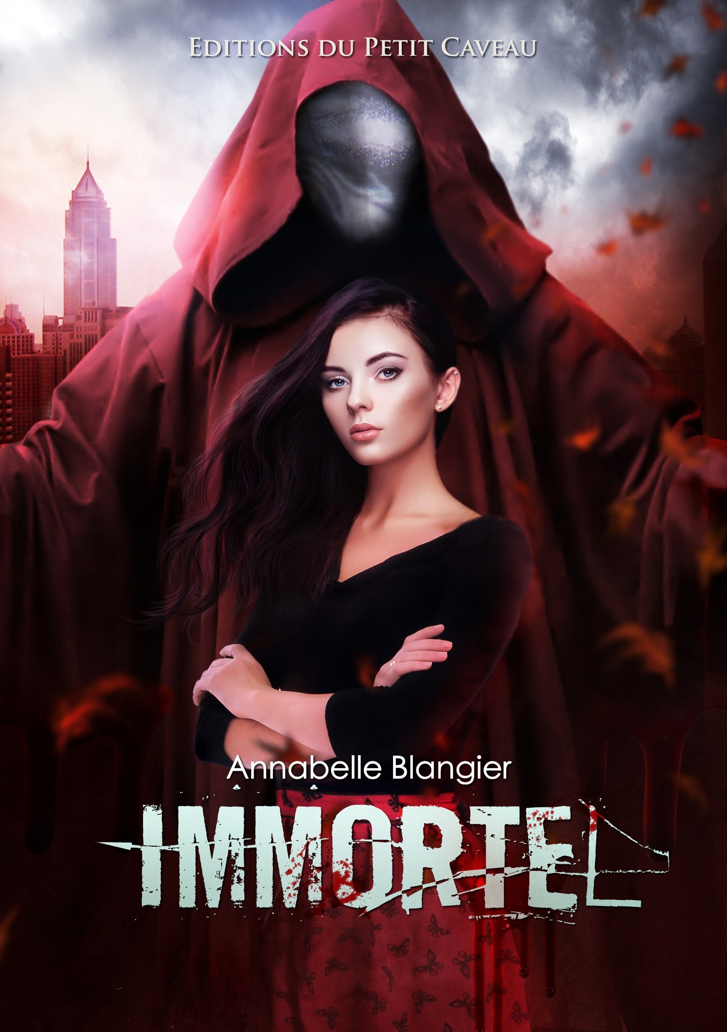 ebook cover of Immortel, by Annabelle Blangier
