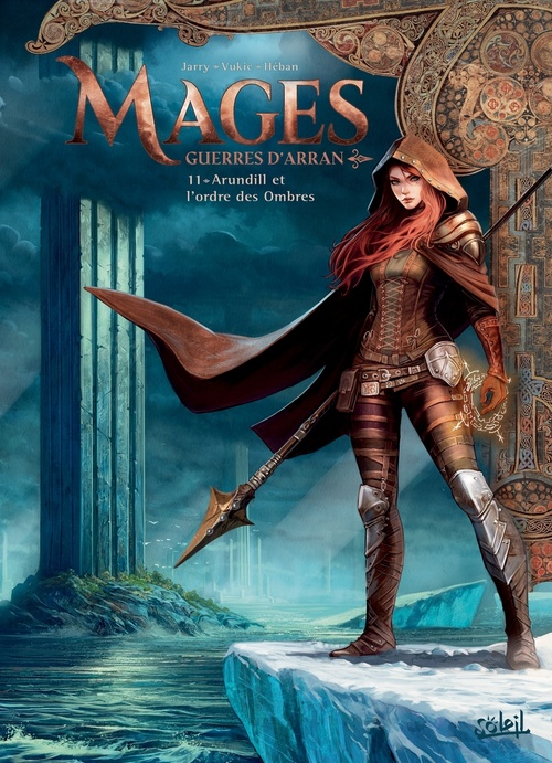 Couverture ebook de Mages T11 - Guerres d'Arran - Arundill et l'ordre des ombres, de Nicolas Jarry