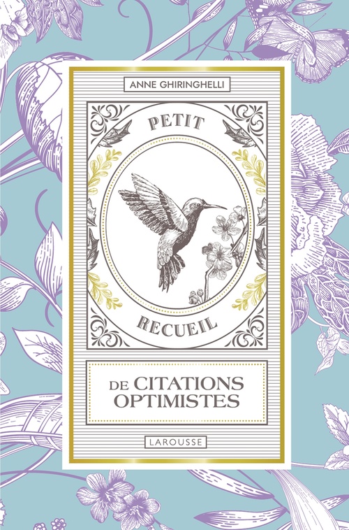 Couverture ebook de Petit recueil de citations optimistes, de Anne Ghiringhelli