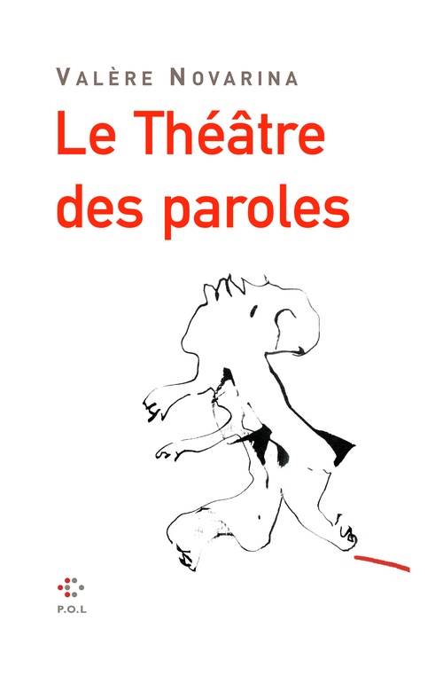 ebook cover of Le Théâtre des paroles, by Valère Novarina