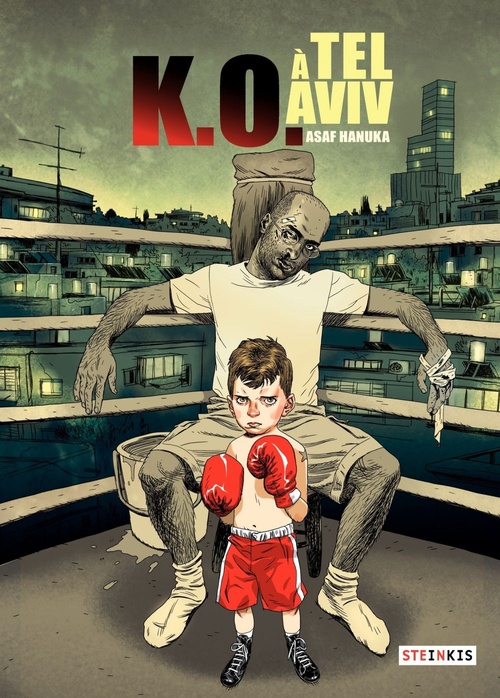 Couverture ebook de K.O. à Tel Aviv - Tome 1, de Asaf Hanuka