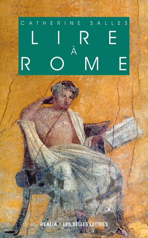 Couverture ebook de Lire à Rome, de Catherine Salles