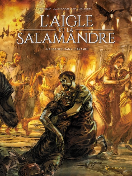 ebook cover of L'Aigle et la Salamandre T01 - Naissance dans le brasier, by Stephane Piatzszek