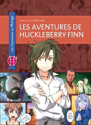 Couverture ebook de Les aventures de Huckleberry Finn, de Mark Twain