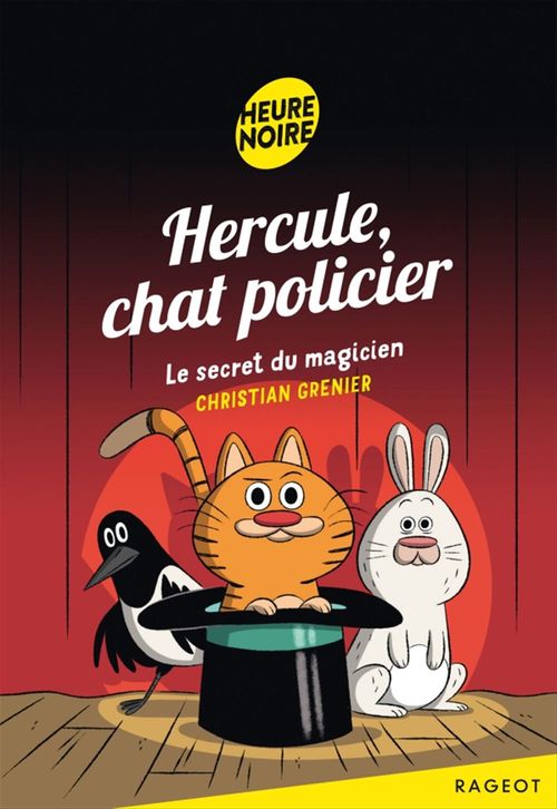 Couverture ebook de Hercule, chat policier - Le secret du magicien, de Christian Grenier