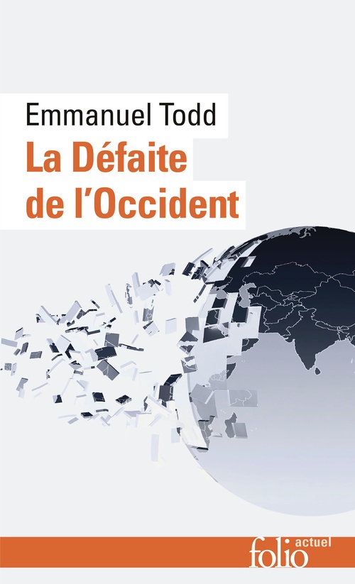ebook cover of La Défaite de l'Occident, by Emmanuel Todd