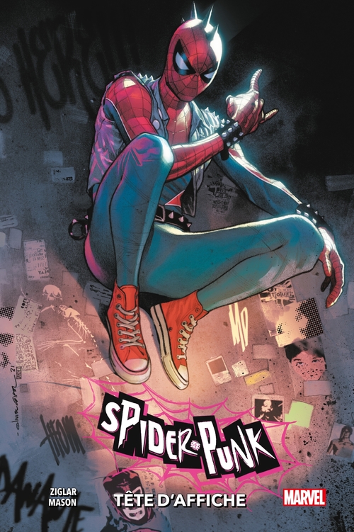 ebook cover of Spider-Punk : Tête d'affiche, by Cody Ziglar