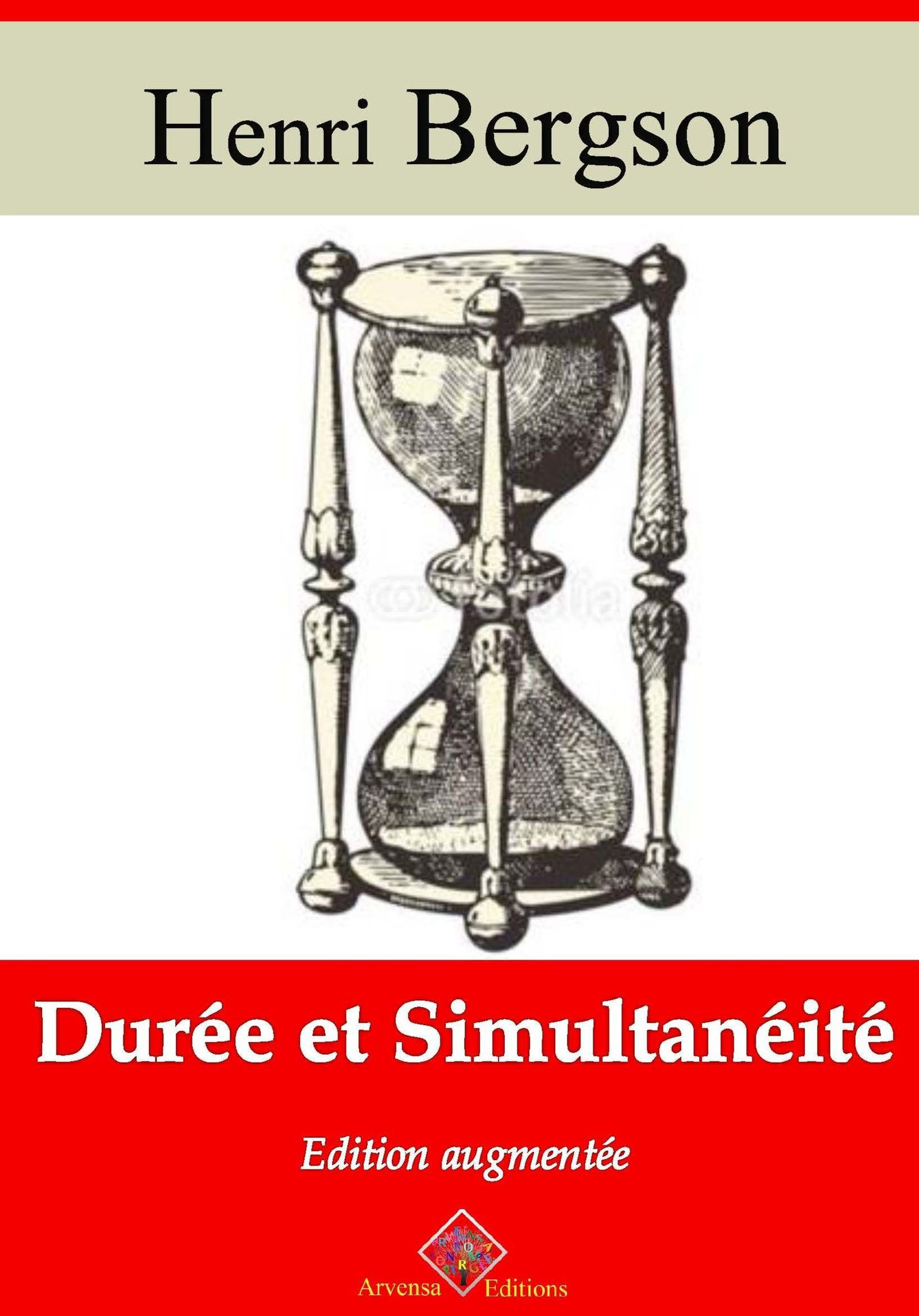 Couverture ebook de Durée et simultanéité - suivi d'annexes, de Henri Bergson