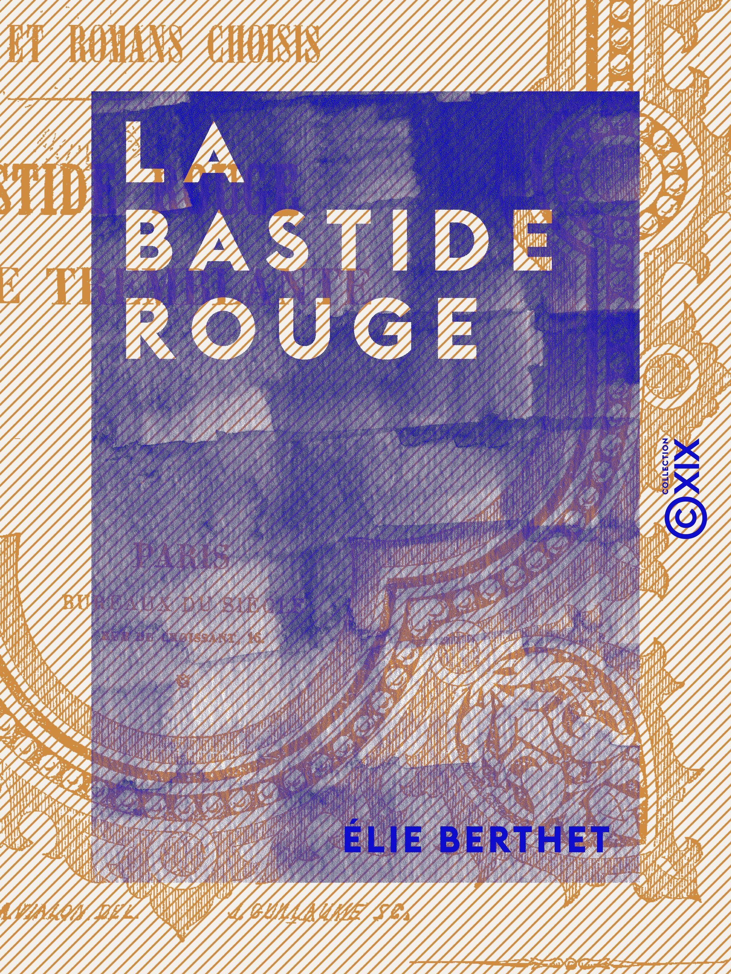 Couverture ebook de La Bastide rouge, de Elie Berthet