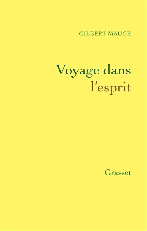 ebook cover of Le voyage dans l'esprit, by Gilbert Mauge