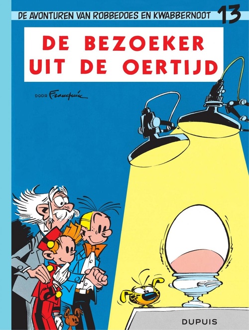 Couverture ebook de De bezoeker uit de oertijd, de Franquin