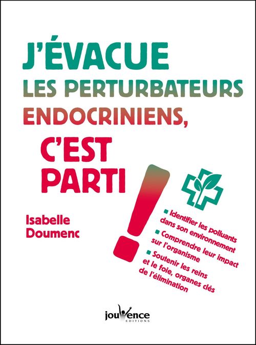 ebook cover of J'évacue les perturbateurs endocriniens, c'est parti !, by Isabelle Doumenc