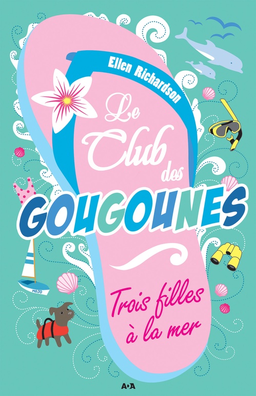 Couverture ebook de Trois filles à la mer, de Ellen Richardson
