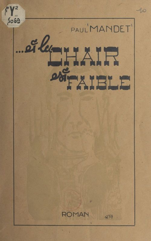 Couverture ebook de Et la chair est faible, de Paul Mandet