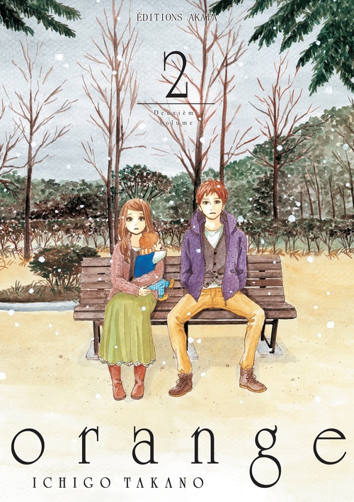 Couverture ebook de Orange - Tome 2 (VF), de Ichigo Takano, Chiharu Chujo