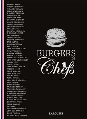 ebook cover of Burgers de chefs, by Thérèse Rocher