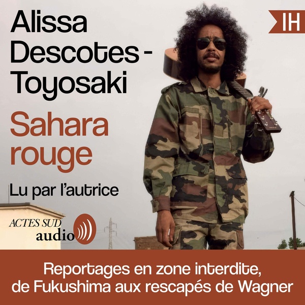 Couverture audiobook de Sahara rouge, de Alissa Descotes-Toyosaki