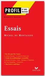 Couverture ebook de Profil - Montaigne (Michel de) : Essais, de Bénédicte Boudou