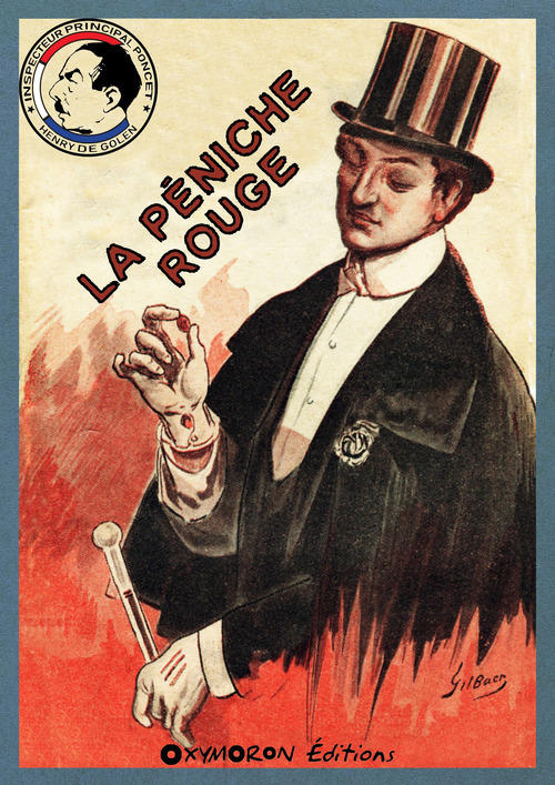 ebook cover of La péniche rouge, by Henry De Golen