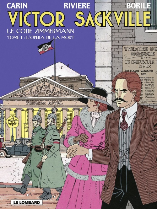 ebook cover of Victor Sackville - tome 1 - L'Opéra de la mort, by Borile/Riviere/Carin
