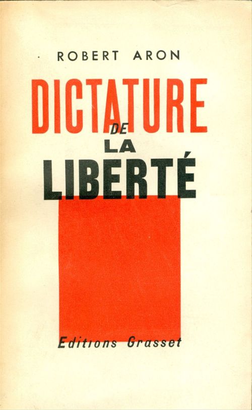 ebook cover of Dictature de la liberté, by Robert Aron
