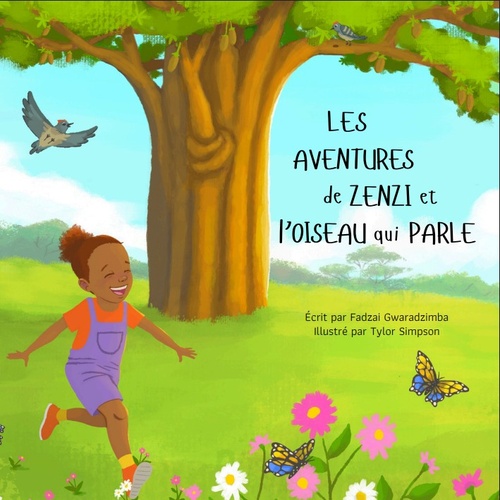Couverture ebook de Les Aventures de Zenzi et l'Oiseau qui parle, de Fadzai Gwaradzimba