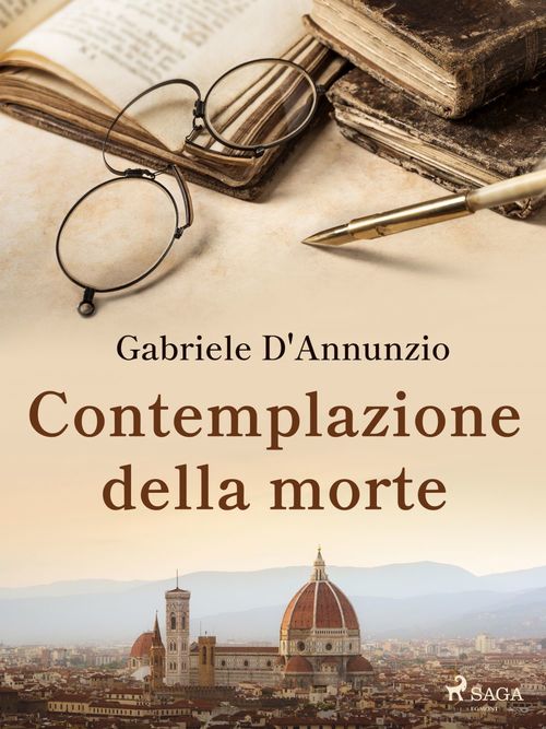 ebook cover of Contemplazione della morte, by Gabriele D'Annunzio