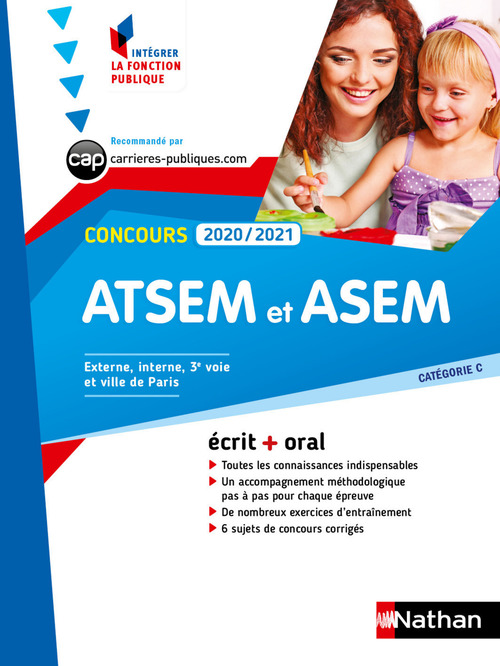 ebook cover of Concours ATSEM et ASEM 2020-2021 - Ecrit + Oral - N° 16 - Catégorie C - (IFP) - (EFL3) - 2020, by Louisa Rebih