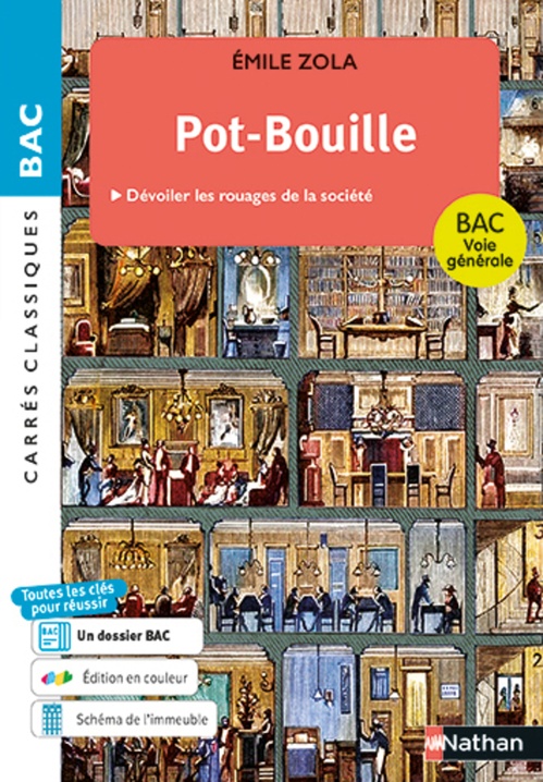 ebook cover of Pot-Bouille, by Émile Zola