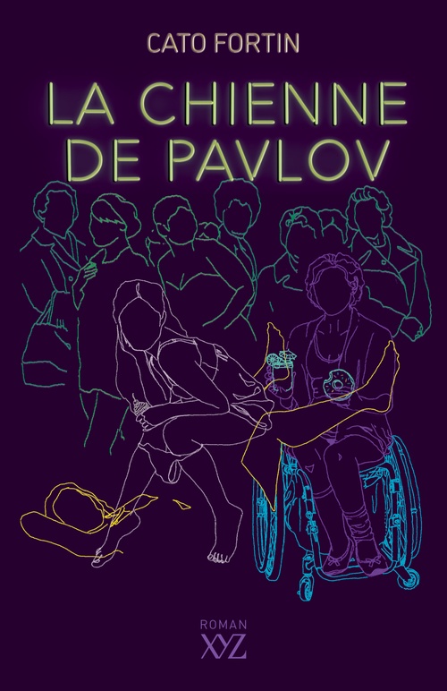 Couverture ebook de La chienne de Pavlov, de Cato Fortin