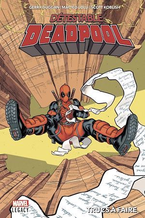 Couverture ebook de Détestable Deadpool T02, de Gerry Duggan