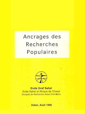 ebook cover of Ancrages des recherches populaires, by Enda Graf Sahel