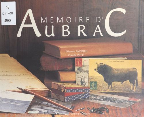 Couverture ebook de Mémoire d'Aubrac, de Etienne Andrieu