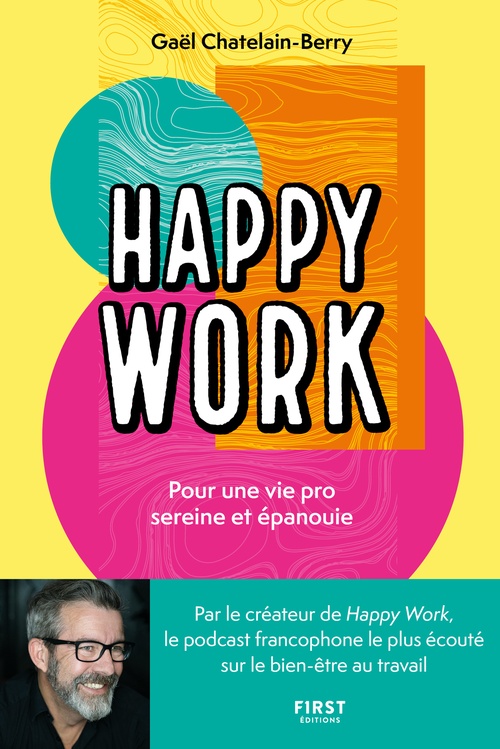 ebook cover of Happy Work, by Gaël Chatelain-Berry