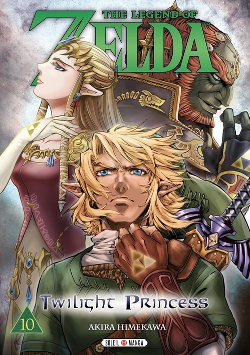 ebook cover of The Legend of Zelda - Twilight Princess T10, by Nintendo