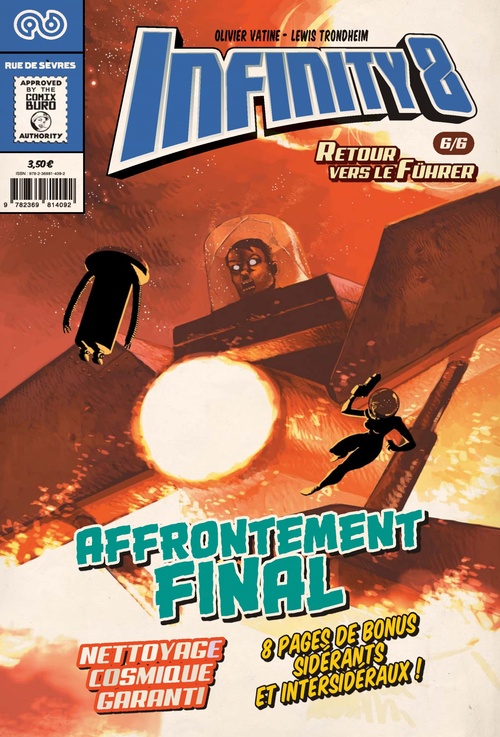 Couverture ebook de Infinity 8 - Comics 6 - Retour vers le fuhër, de Collectif