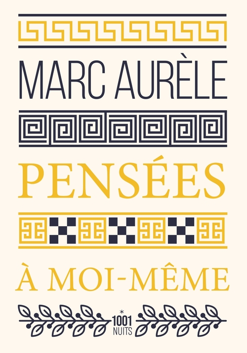 ebook cover of Pensées à moi-même, by Marc-Aurèle