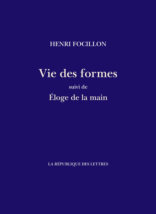ebook cover of Vie des formes, by Henri Focillon