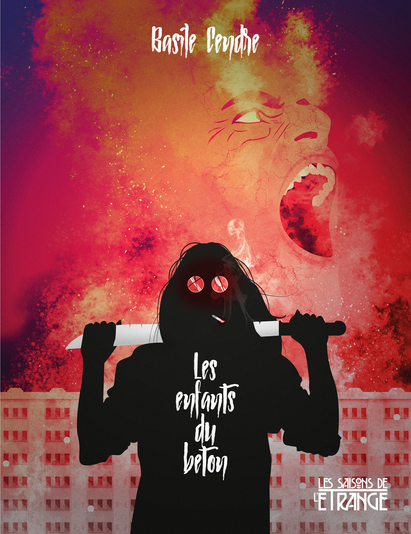 Couverture ebook de Les Enfants du béton, de Basile Cendre