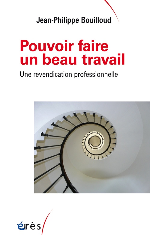 Couverture ebook de Pouvoir faire un beau travail, de Jean-philippe Bouilloud