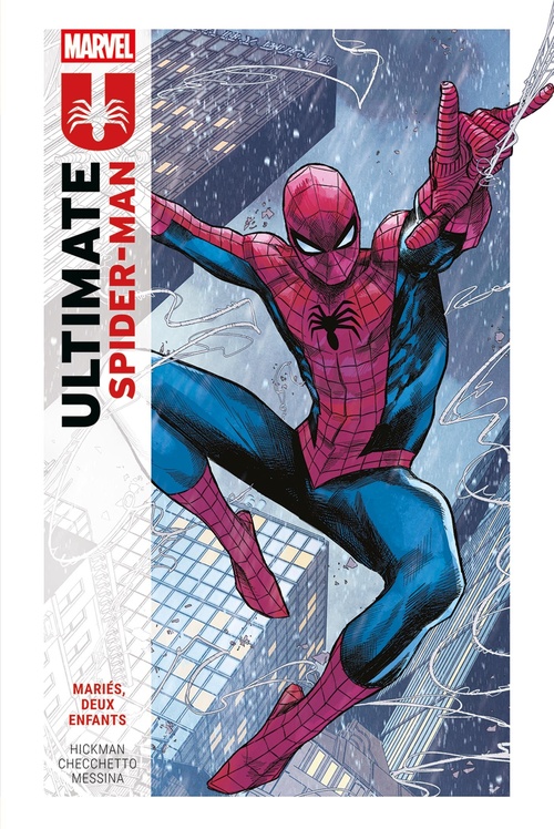ebook cover of Ultimate Spider-Man (2024) T01, by Jonathan Hickman