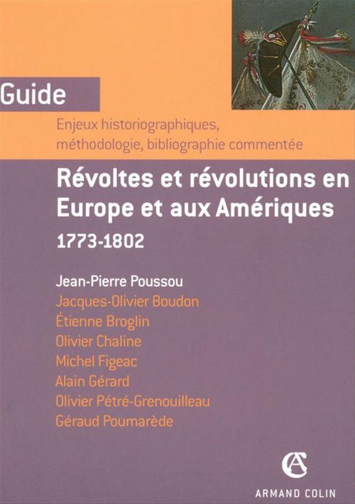 Couverture ebook de Révoltes et révolutions en Europe et aux Amériques, de Collectif