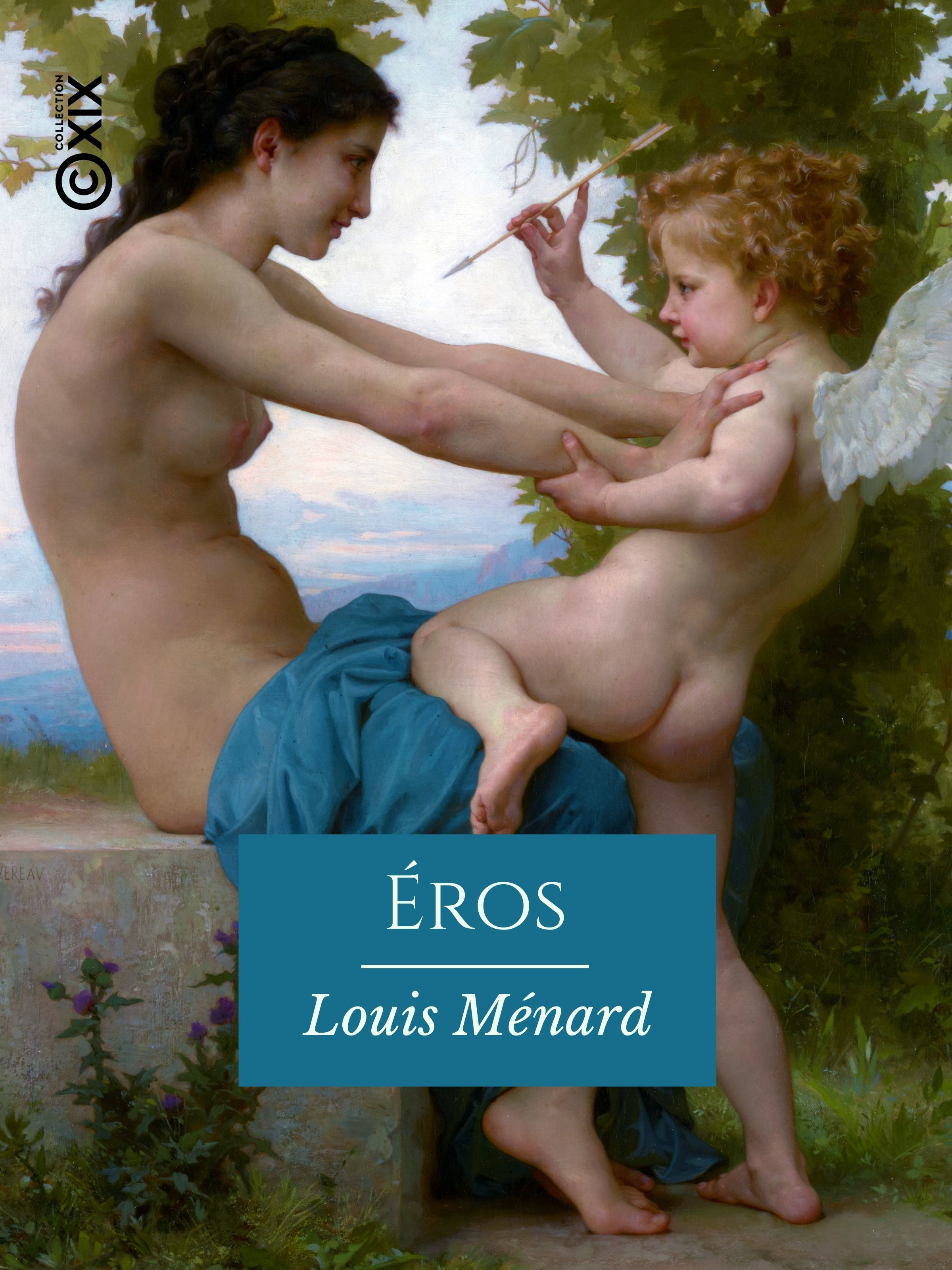 Couverture ebook de Éros, de Louis Menard